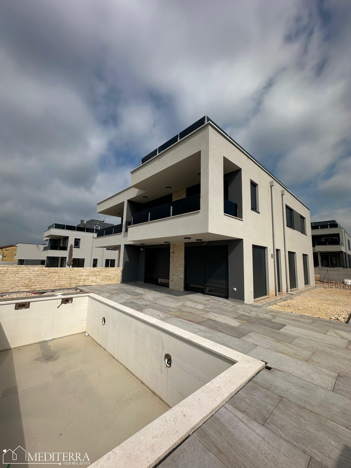 Contessa Residence 3, appartamento 4, con terrazza sul tetto, Cittanova, Istria