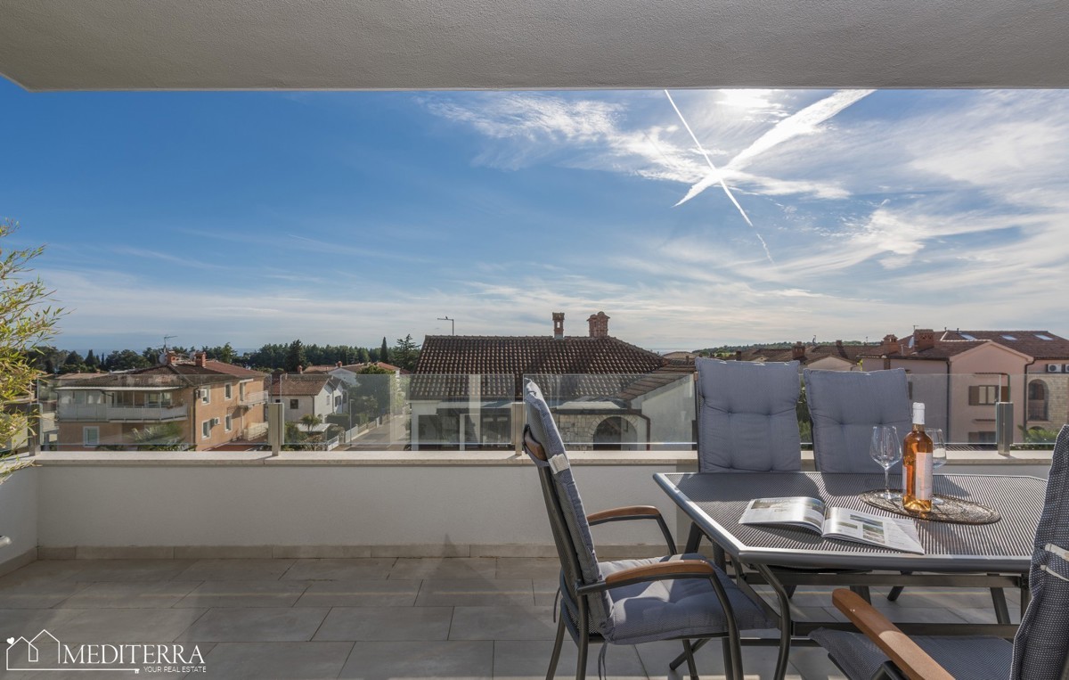 Splendido attico in ottima posizione, Novigrad, Istria