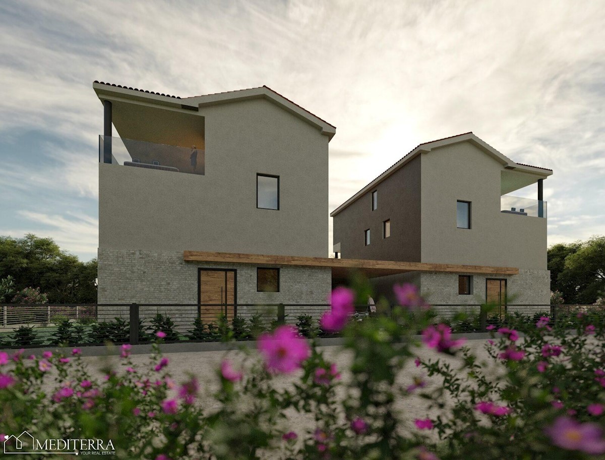 Nuovo progetto, ville con piscina, con vista sul mare, Cittanova, Istria