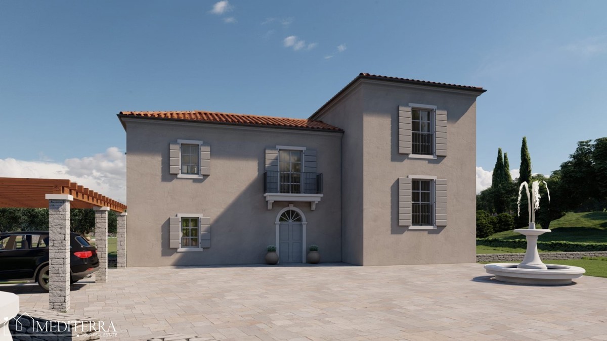 Opportunità d’investimento in Istria – esclusivo terreno per tenuta (stancija) o resort turistico – OCCASIONE!