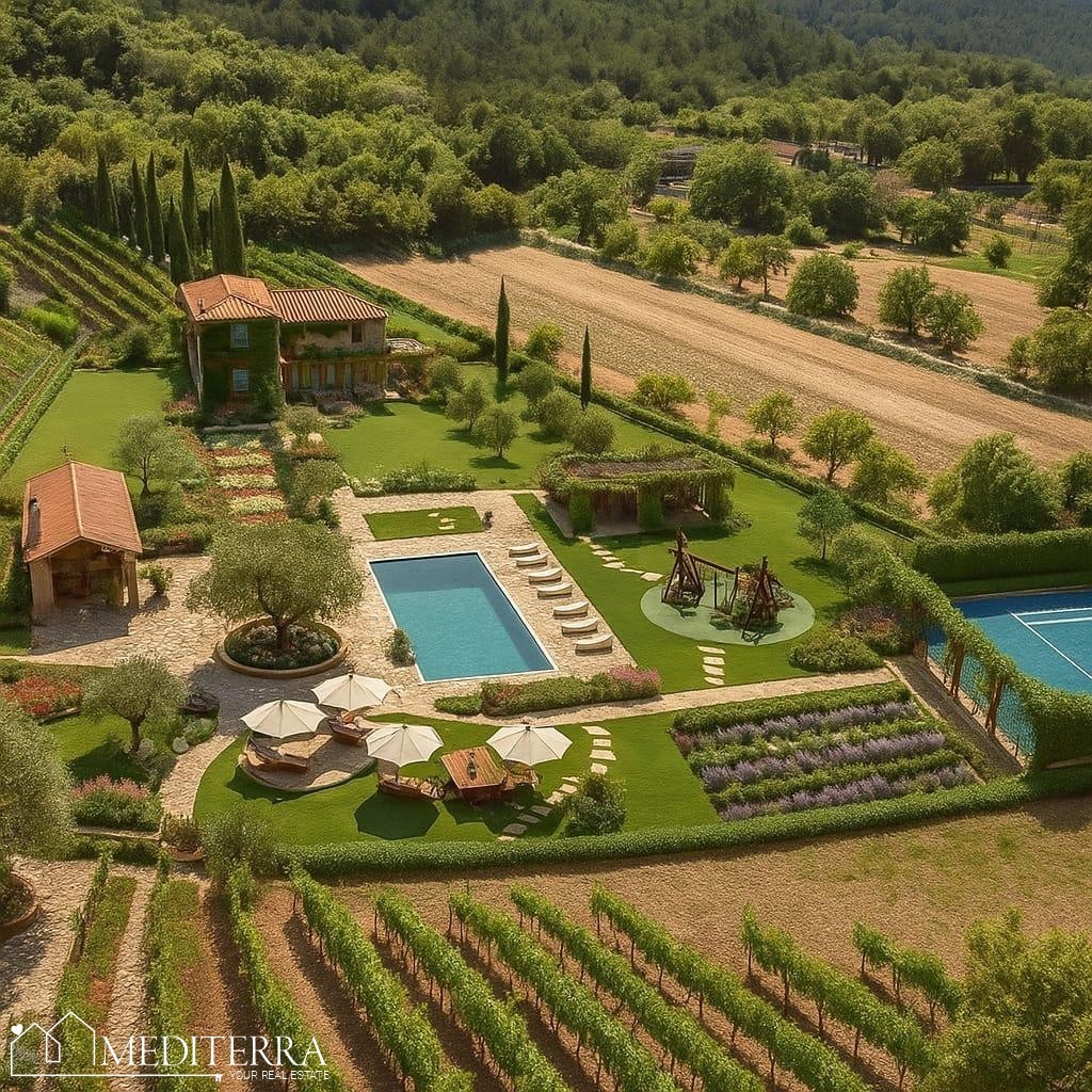 Opportunità d’investimento in Istria – esclusivo terreno per tenuta (stancija) o resort turistico – OCCASIONE!