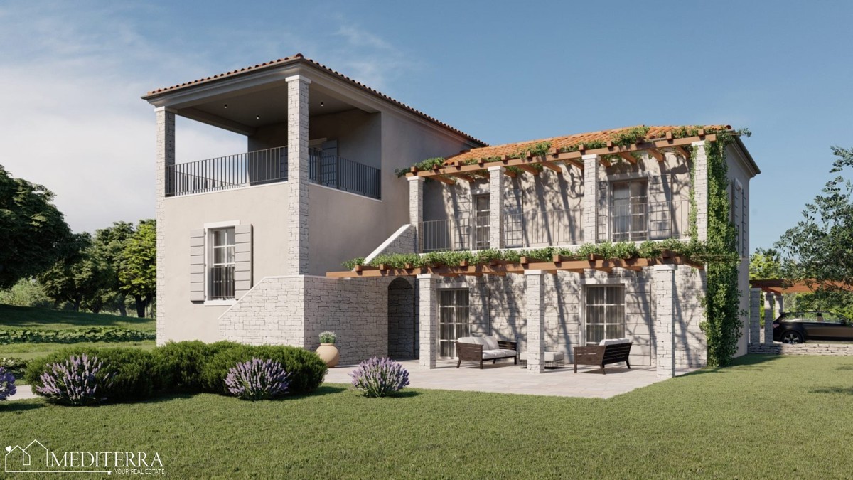 Opportunità d’investimento in Istria – esclusivo terreno per tenuta (stancija) o resort turistico – OCCASIONE!