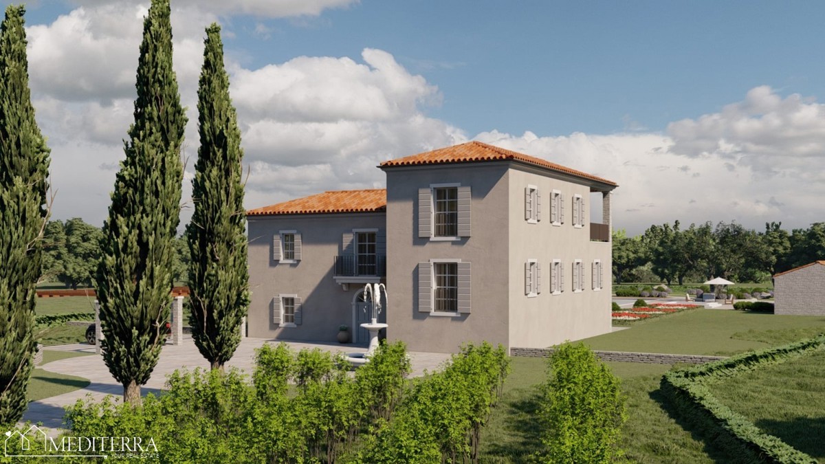 Opportunità d’investimento in Istria – esclusivo terreno per tenuta (stancija) o resort turistico – OCCASIONE!