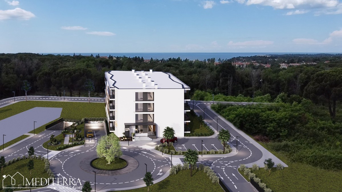 Appartamento di 53m2 in una posizione tranquilla, Parenzo, Istria