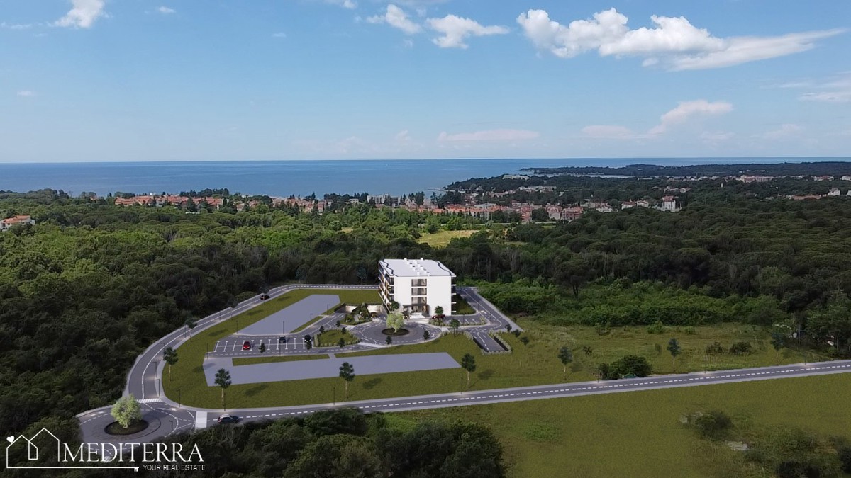 Appartamento con vista mare in una posizione tranquilla, Parenzo, Istria