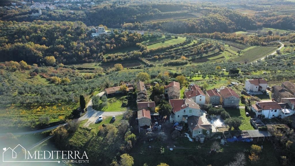 Terreno edificabile con progetto, Buie, Istria