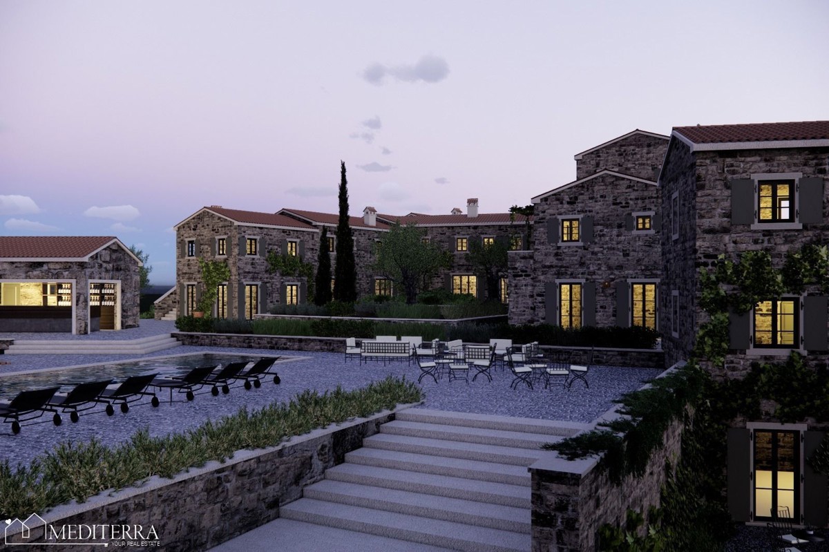 Terreno edificabile con progetto, Buie, Istria