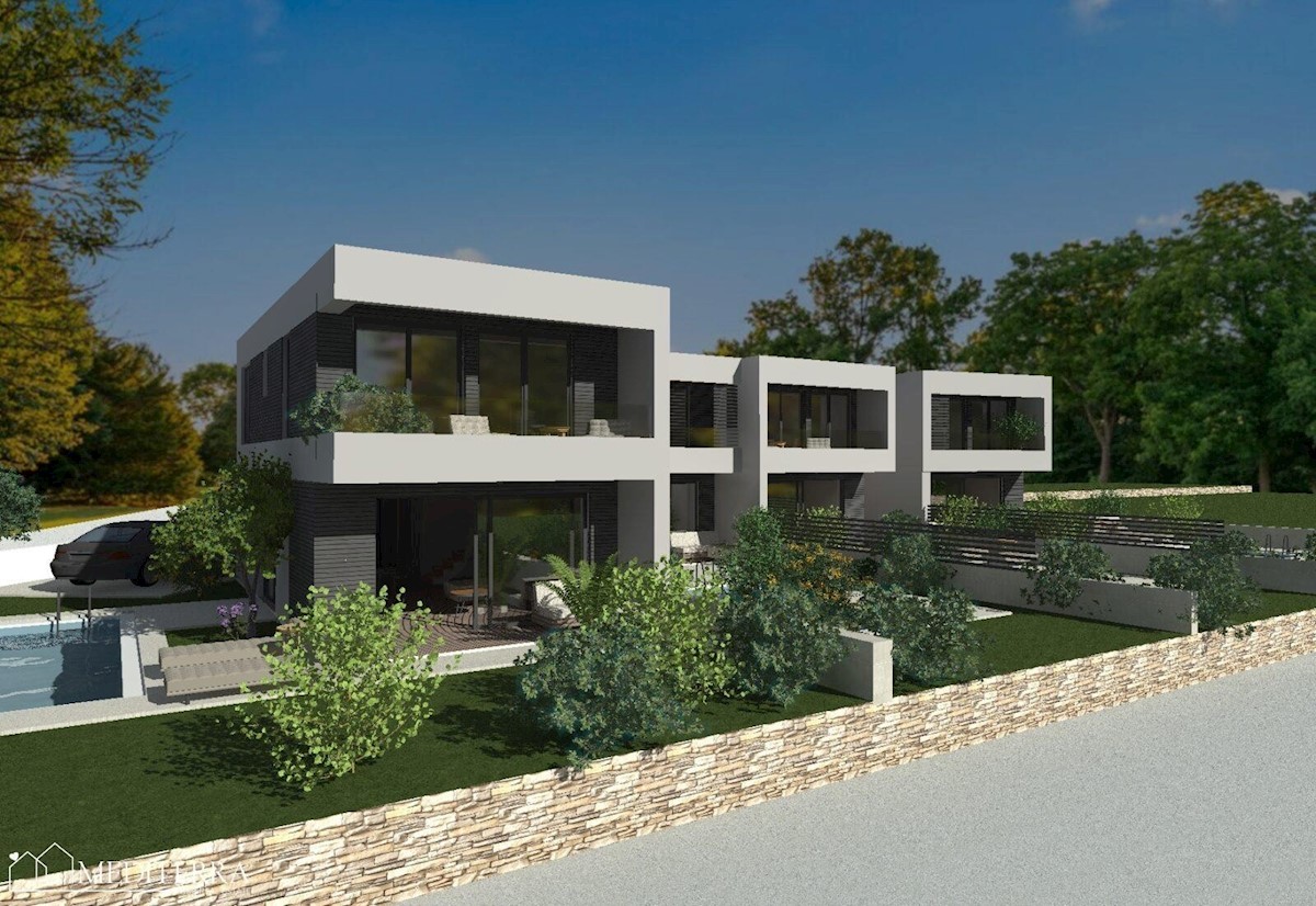 Contessa Residence 2., nuova costruzione con piscina, Novigrad Istria