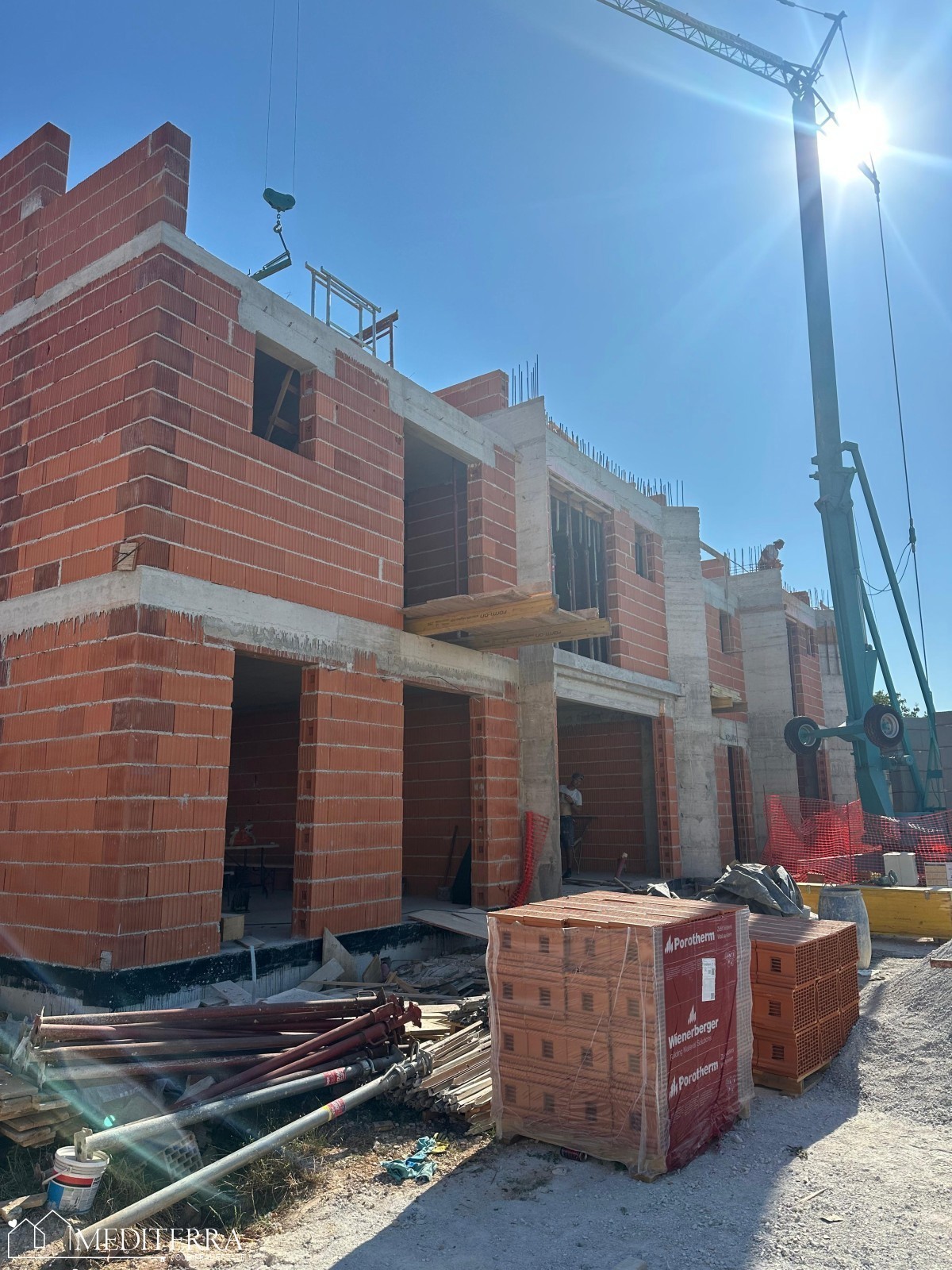 Casa a schiera con tre camere da letto e giardino privato, Parenzo, Istria