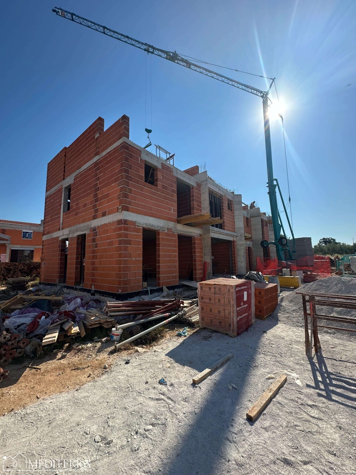 Casa a schiera con tre camere da letto e giardino privato, Parenzo, Istria