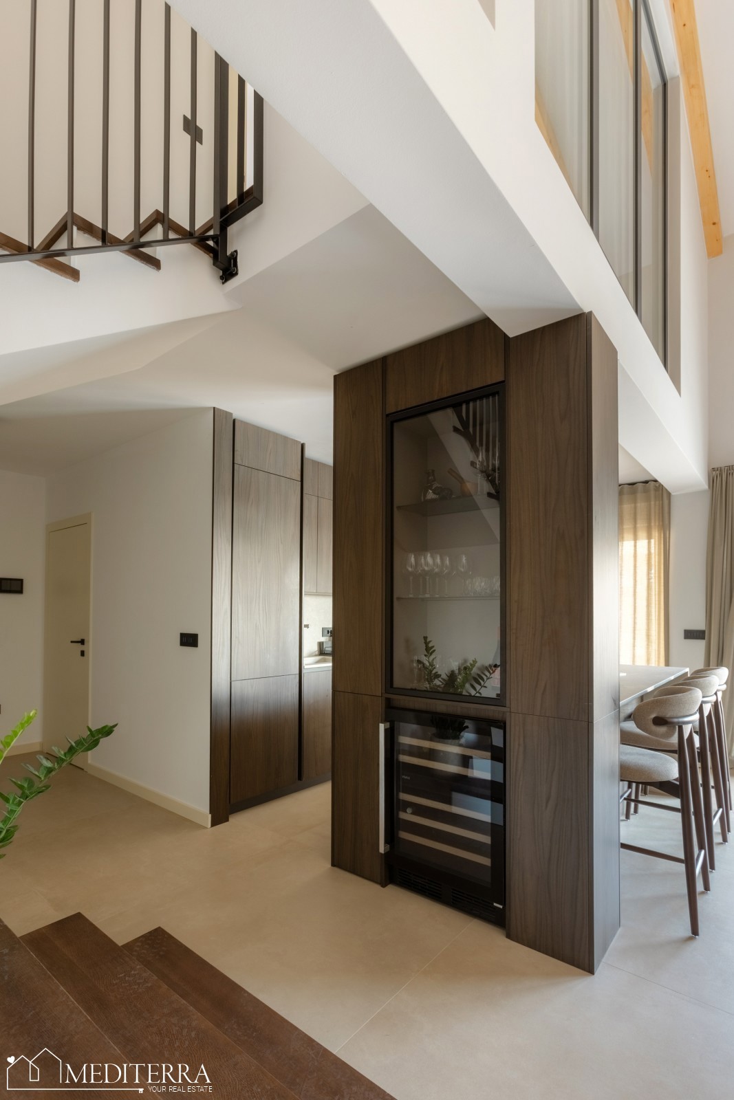 Istria, Kaštelir-Labinci – Villa moderna in stile istriano con vista panoramica sul mare