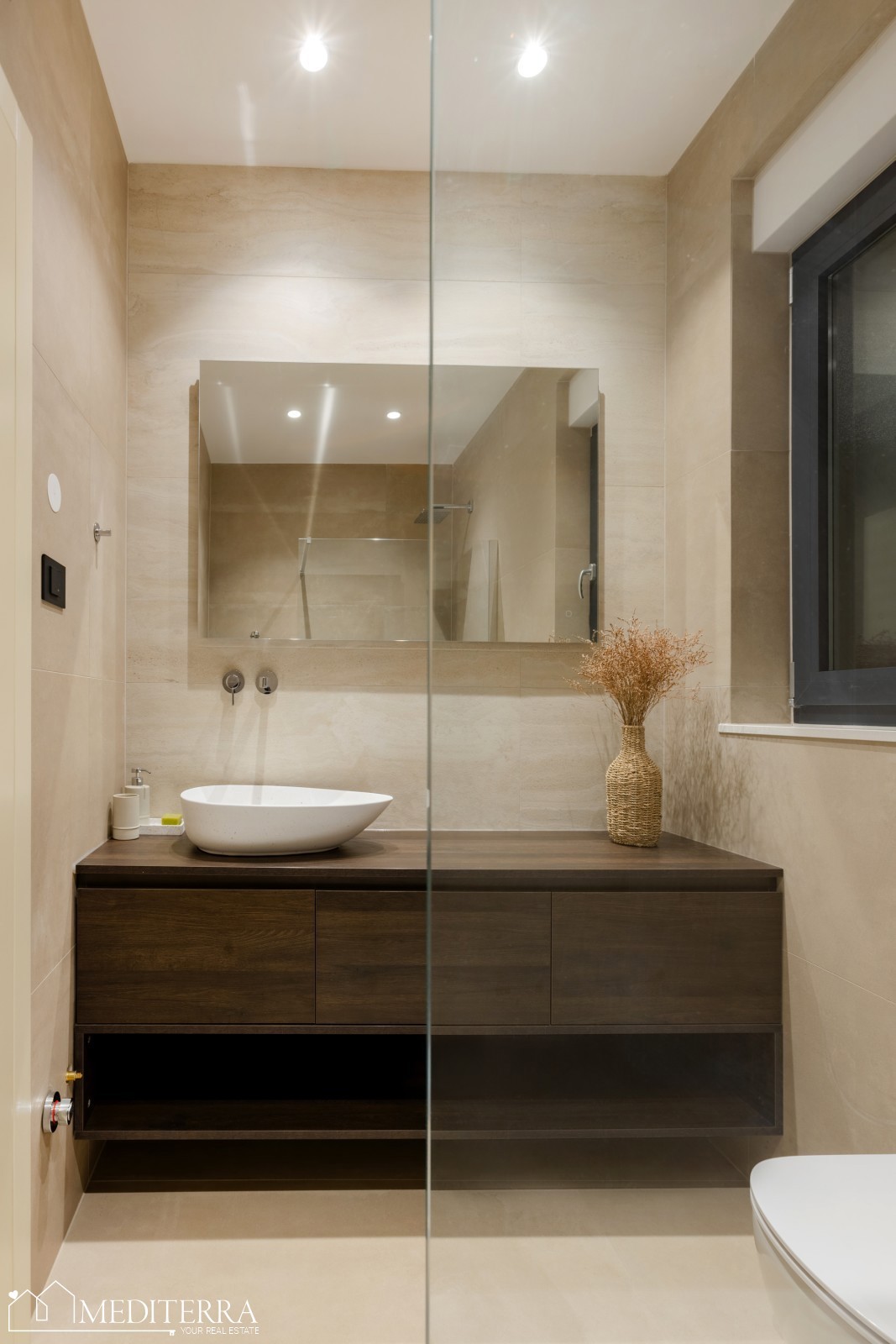 Istria, Kaštelir-Labinci – Villa moderna in stile istriano con vista panoramica sul mare