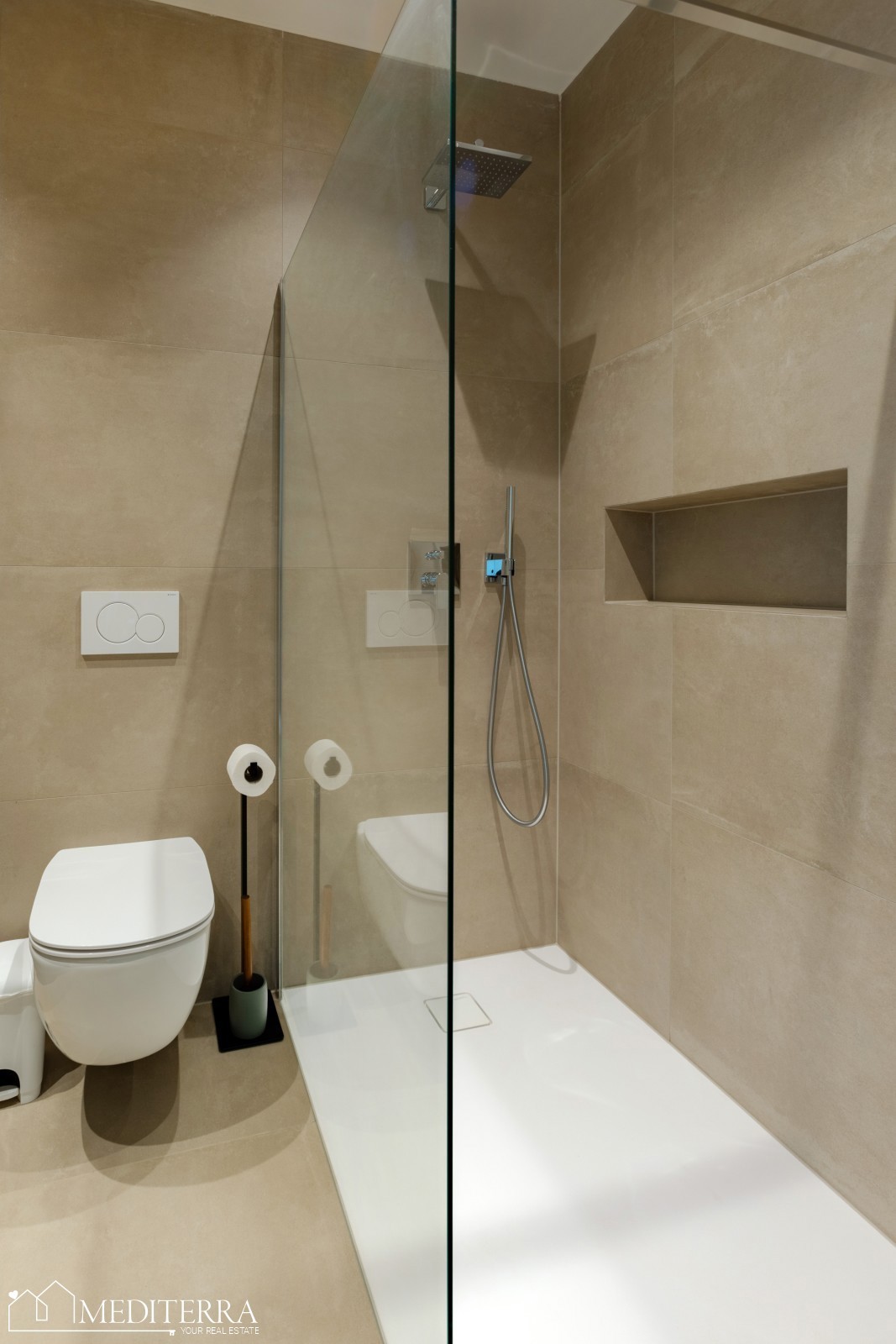 Istria, Kaštelir-Labinci – Villa moderna in stile istriano con vista panoramica sul mare