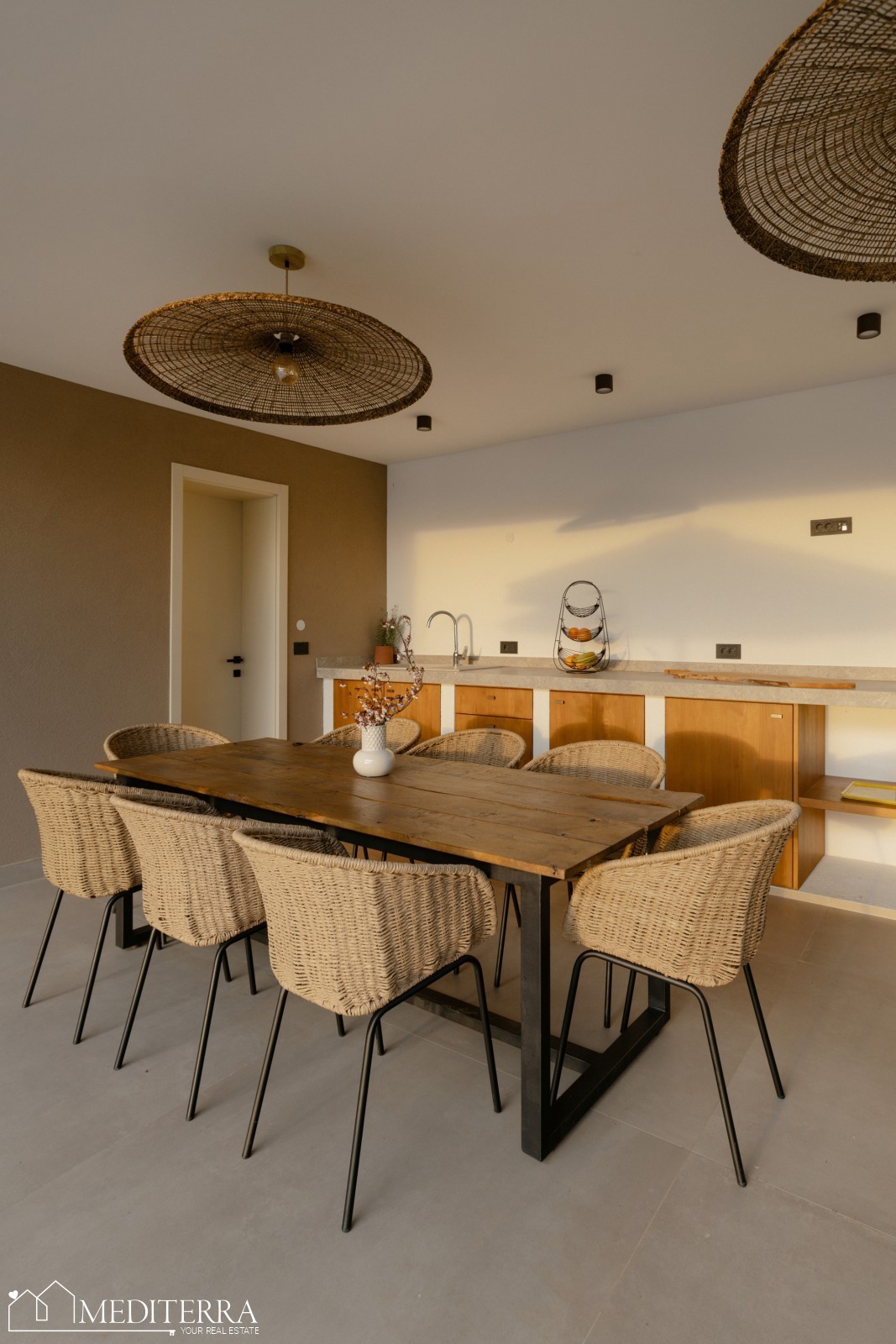 Istria, Kaštelir-Labinci – Villa moderna in stile istriano con vista panoramica sul mare