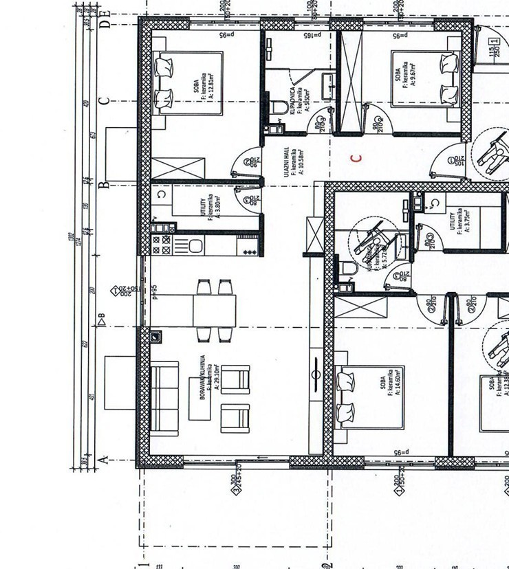 NUOVO! Appartamento al piano terra con due camere da letto, Tar, Istria