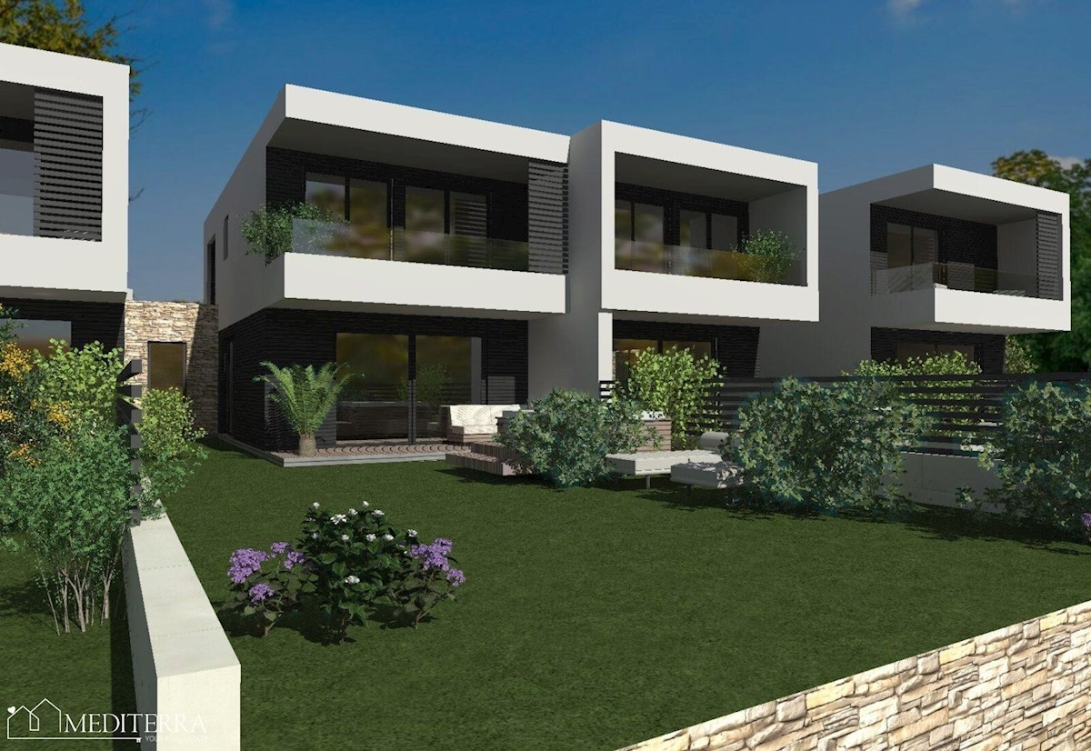 Contessa Residence 4., nuova costruzione con piscina, Novigrad Istria