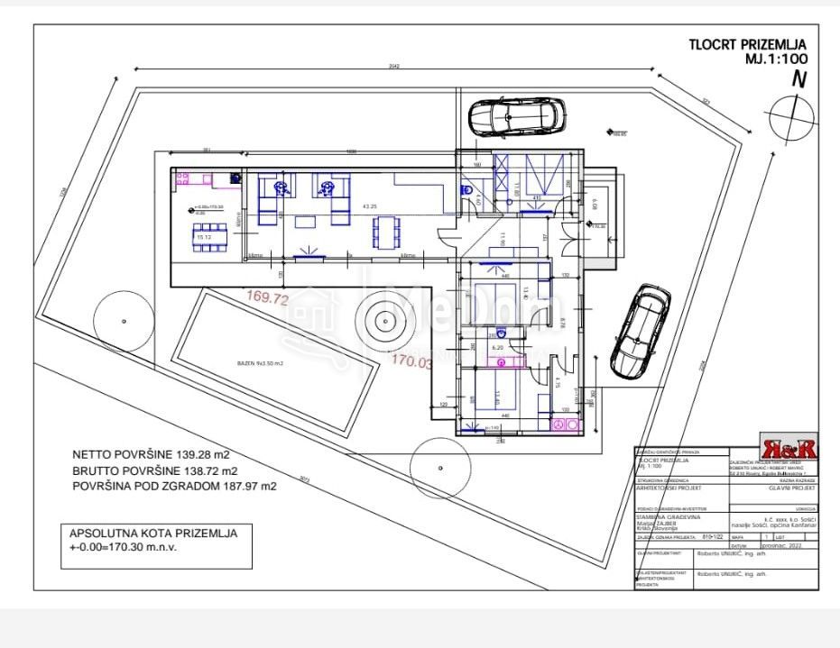 Casa Sošići, Kanfanar, 140m2