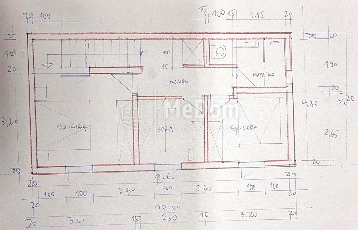Casa Plomin, Kršan, 100m2