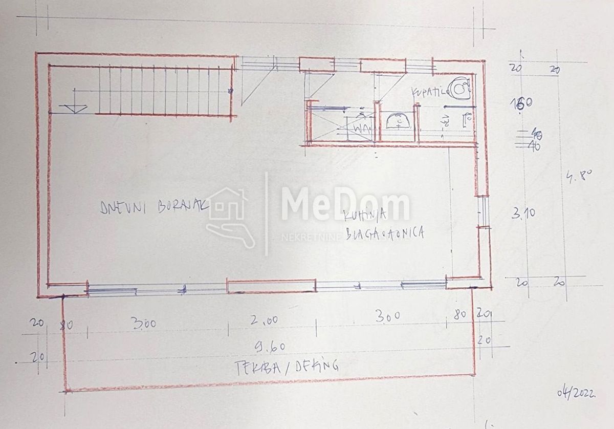 Casa Plomin, Kršan, 100m2