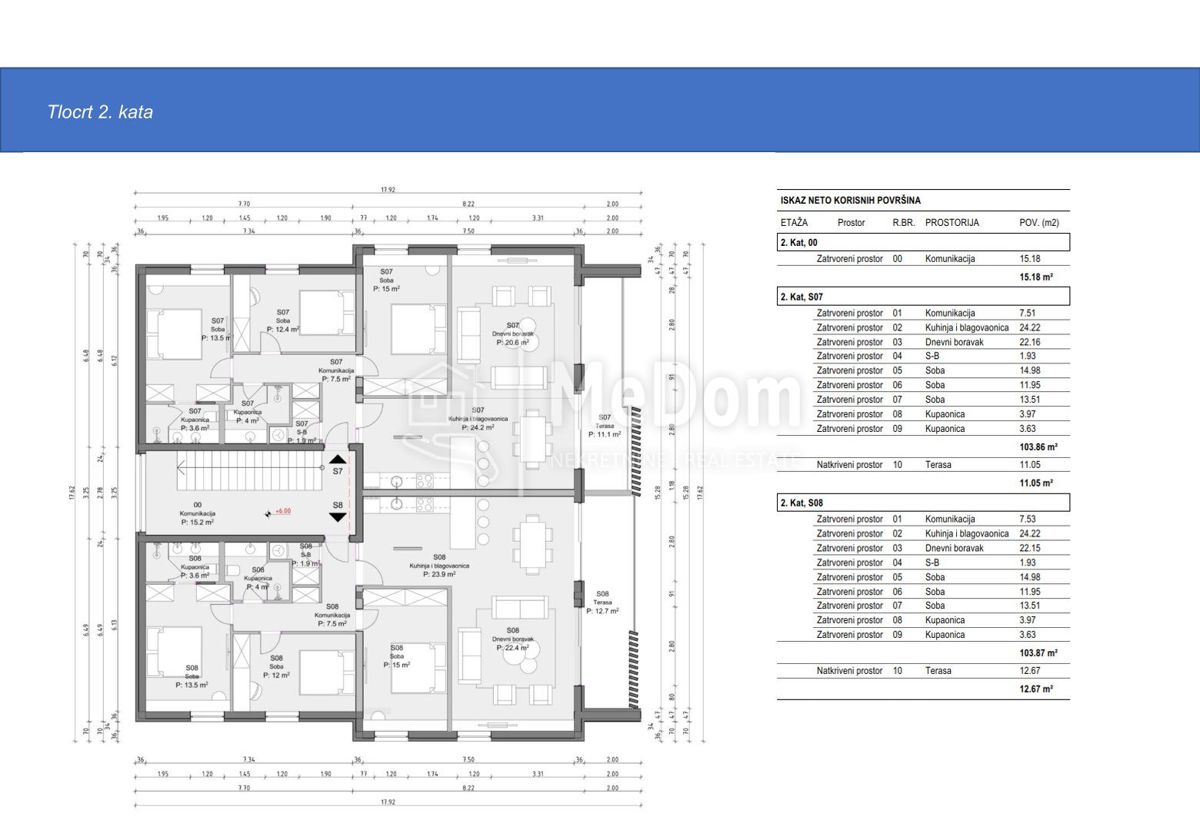 Appartamento Labin, 103,86m2