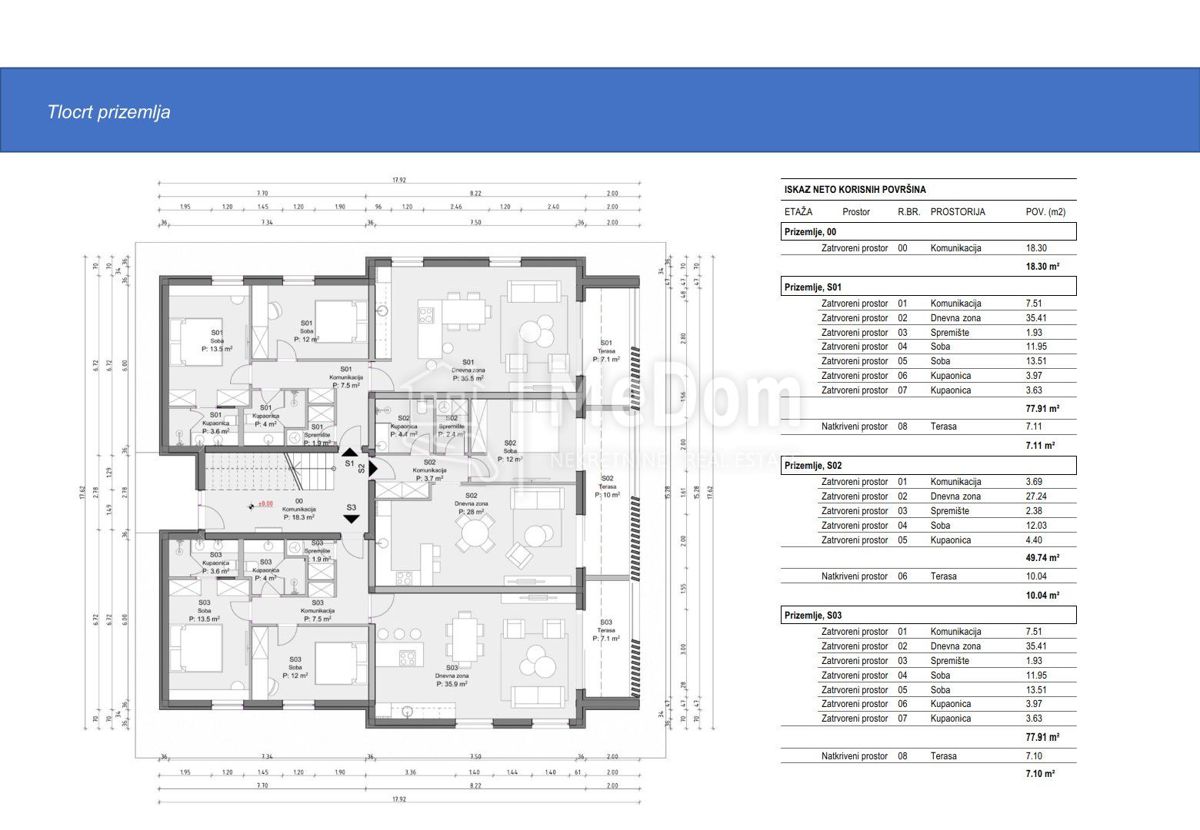 Appartamento Labin, 103,86m2