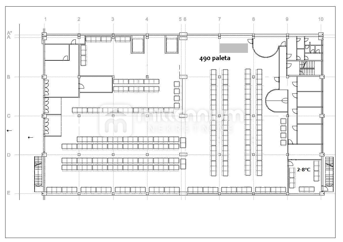 Locale commerciale Škurinje, Rijeka, 2.907m2