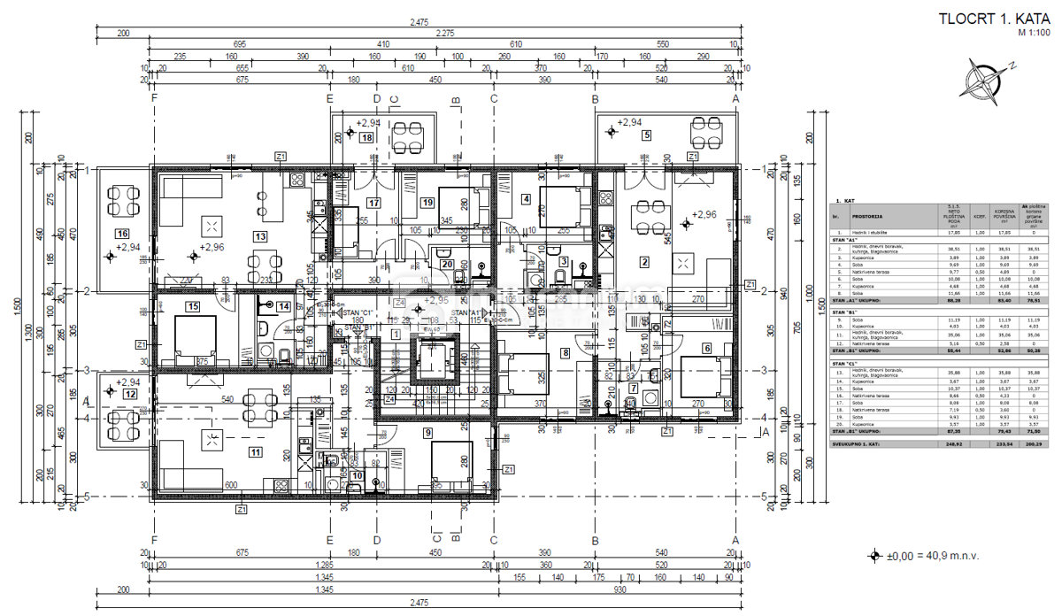 Appartamento Vabriga, Tar-Vabriga, 83,40m2