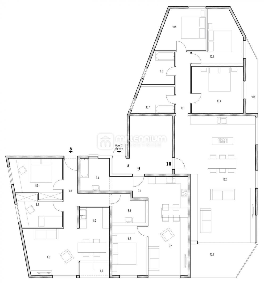 Appartamento Rešetari, Kastav, 68,10m2