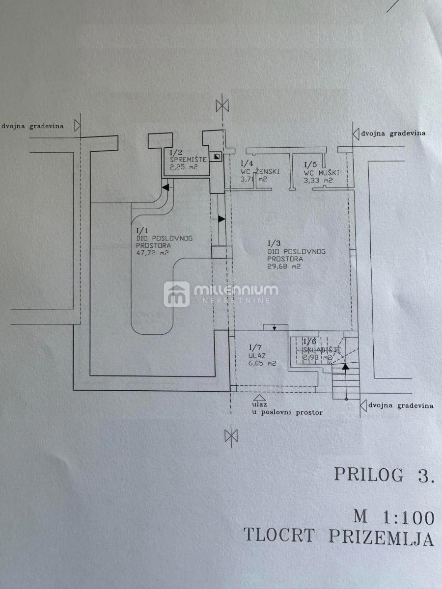 Locale commerciale Novi Vinodolski, 73m2