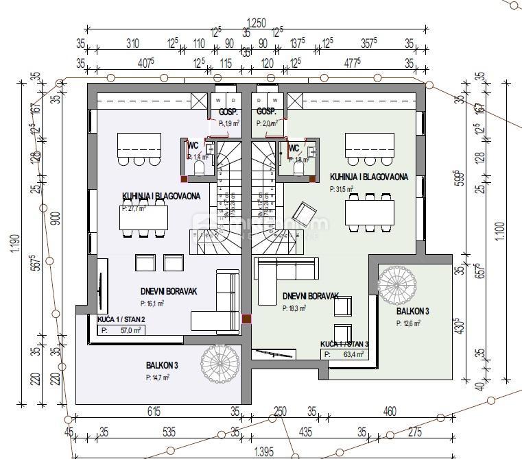 Appartamento Pavlovac, Matulji, 148m2