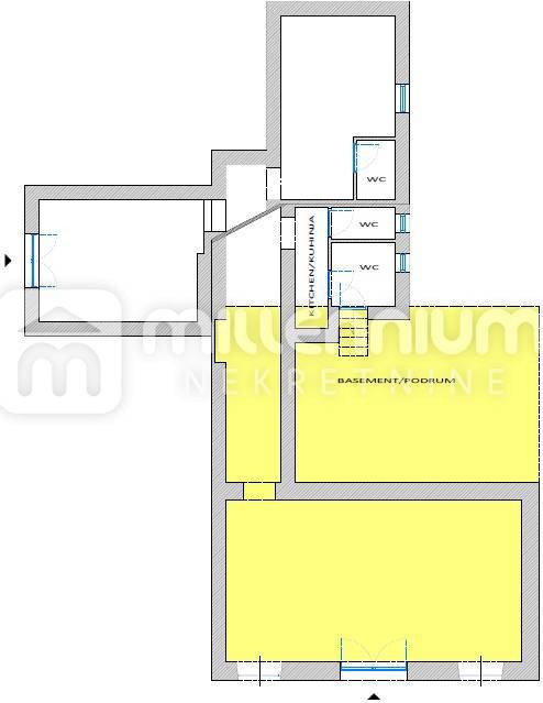 Locale commerciale Centar, Rijeka, 100m2