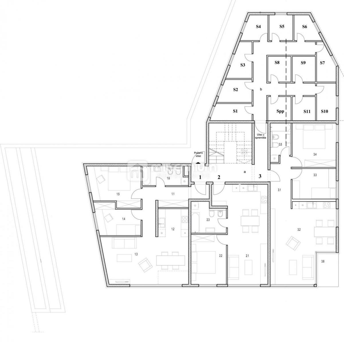 Appartamento Rešetari, Kastav, 48m2