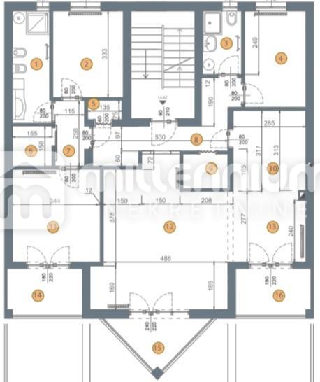 Appartamento Srdoči, Rijeka, 125,44m2