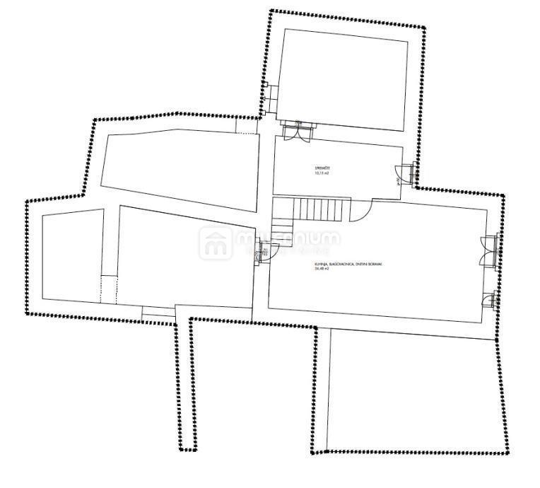 Terreno Mokošica, Dubrovnik - Okolica, 1.843m2
