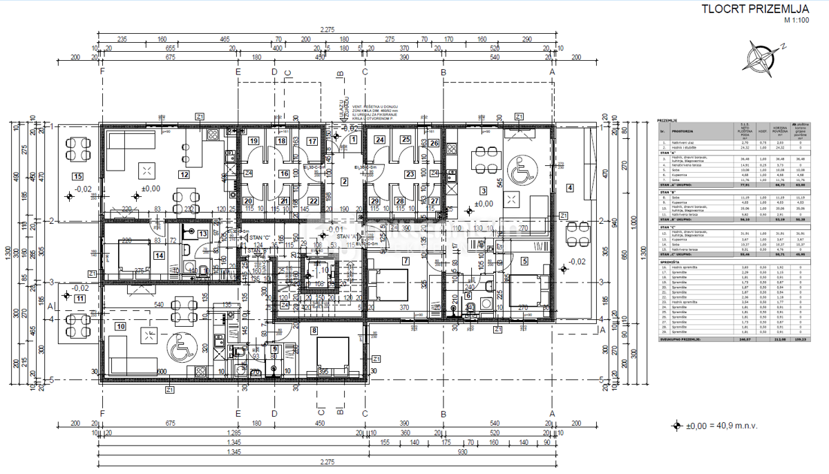 Appartamento Vabriga, Tar-Vabriga, 66,73m2