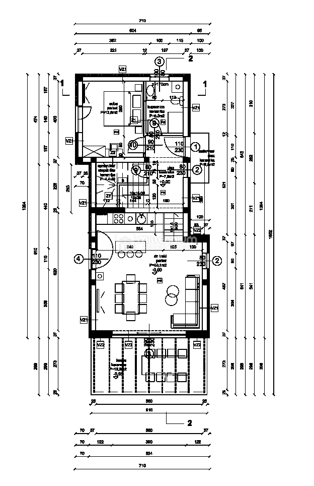 Casa Svetvinčenat, 143,60m2
