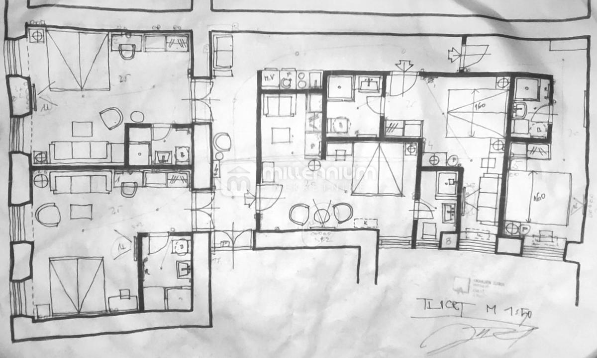 Appartamento Centar, Rijeka, 141,20m2