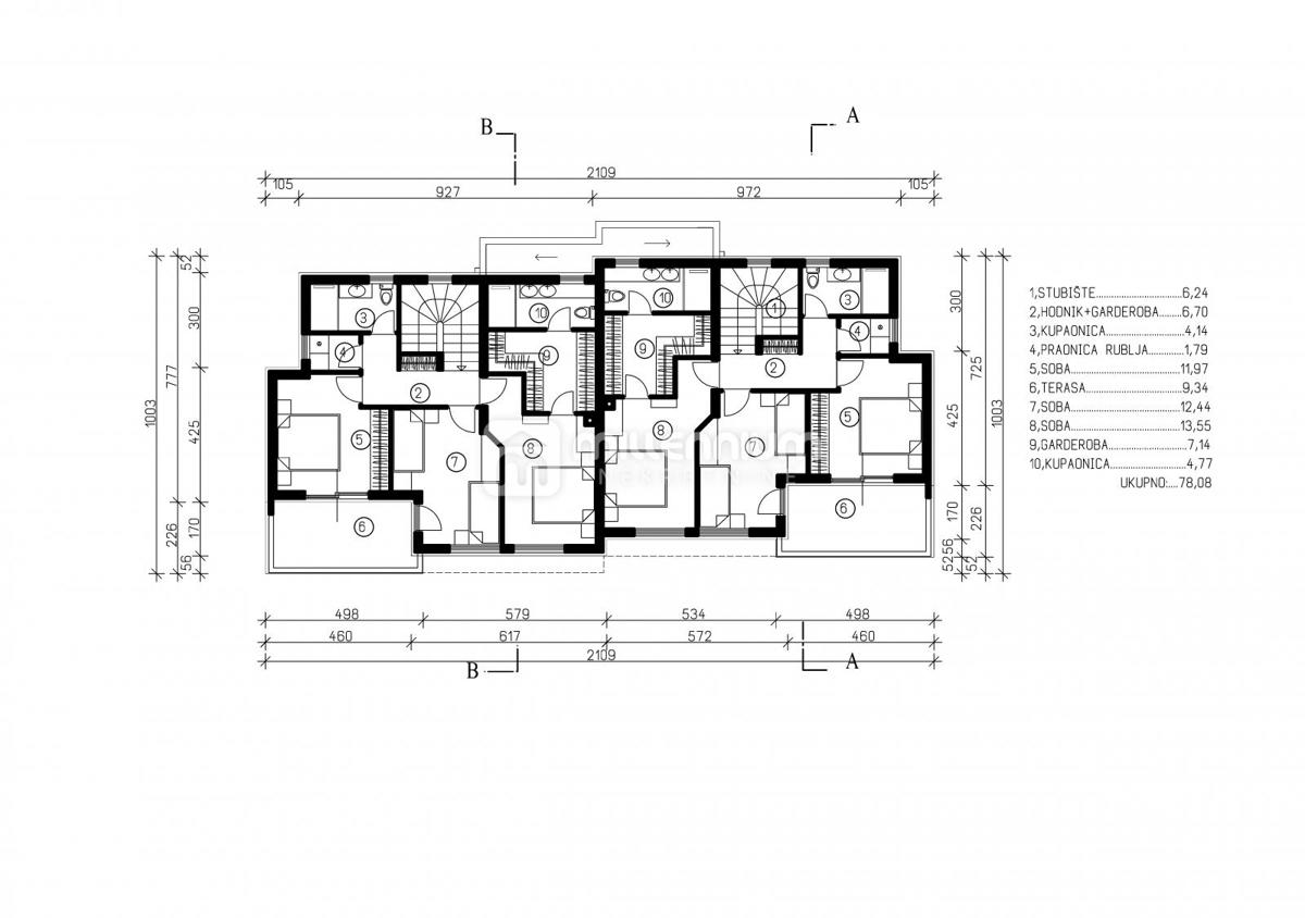 Terreno Vrh Martinšćice, Kostrena, 792m2