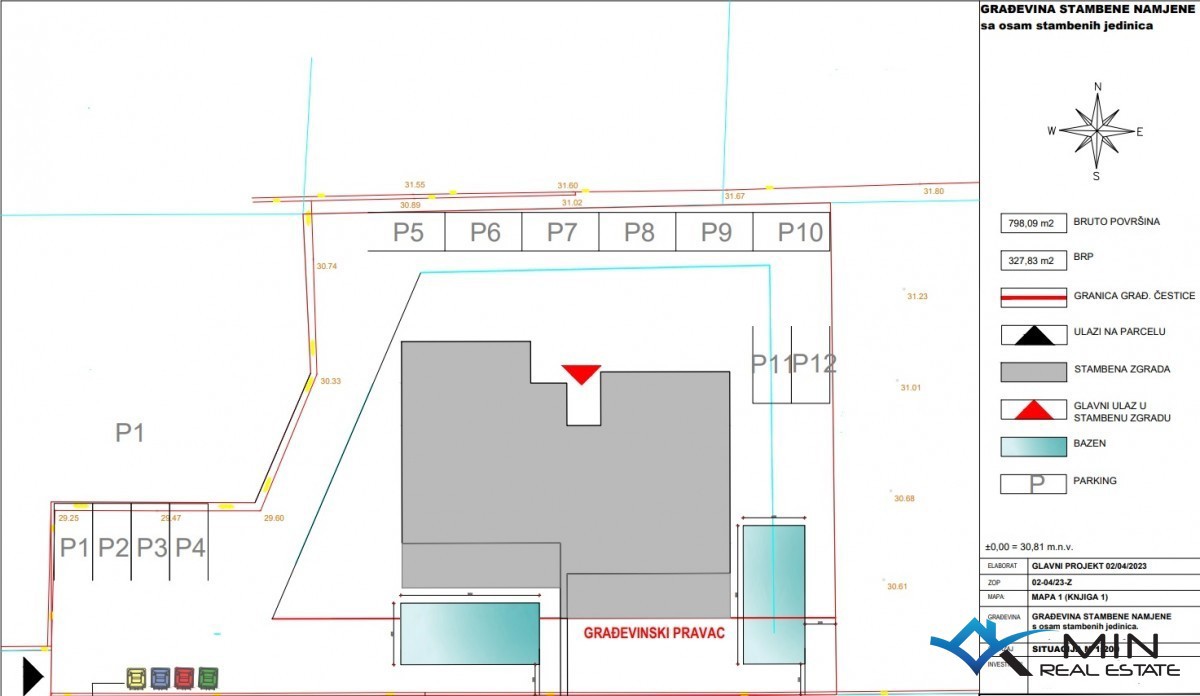 Appartamento di nuova costruzione con vista mare - Cittanova (S3)