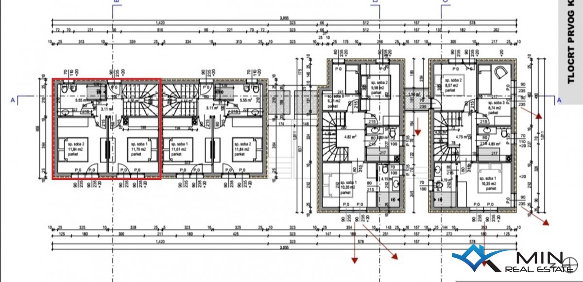 Casa a schiera con piscina a Tar (Vabriga) S1