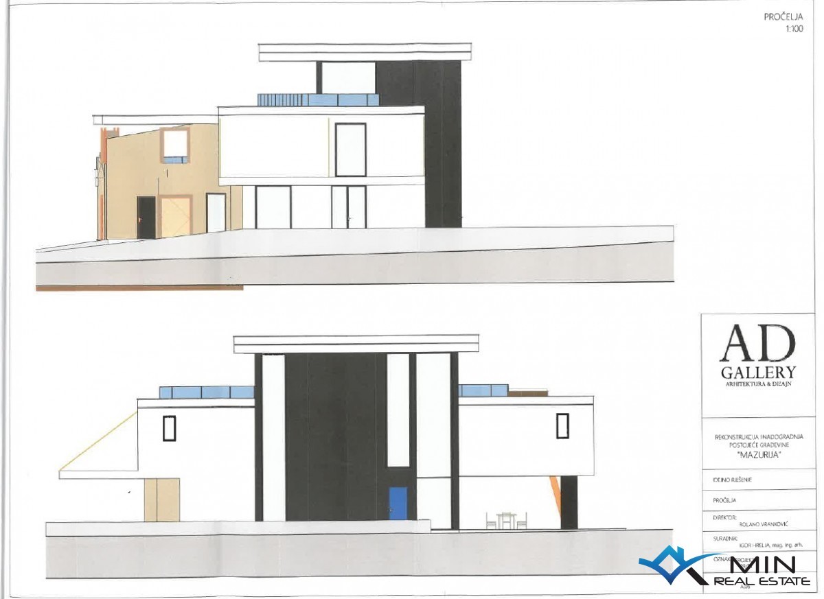 Terreno edificabile con progetto concettuale - Savudrija