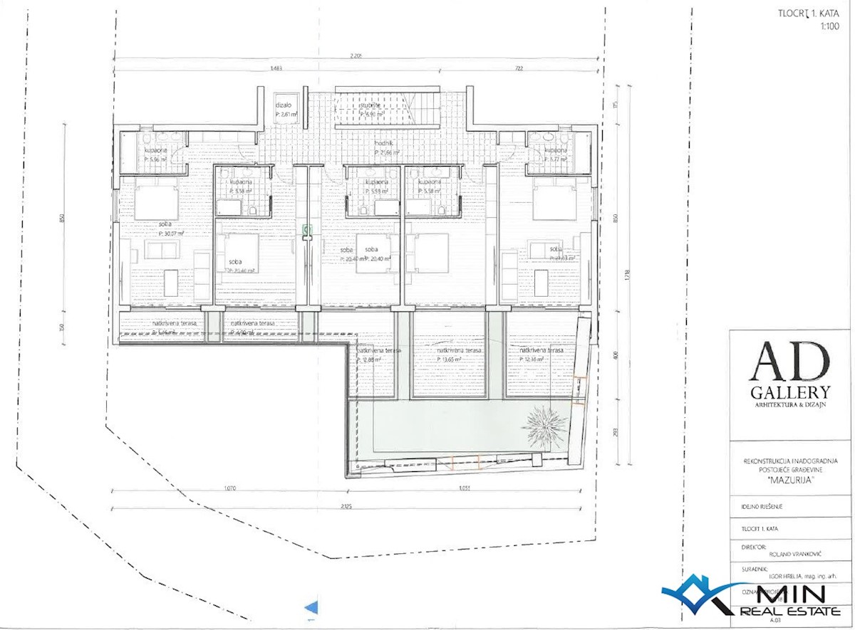 Terreno edificabile con progetto concettuale - Savudrija