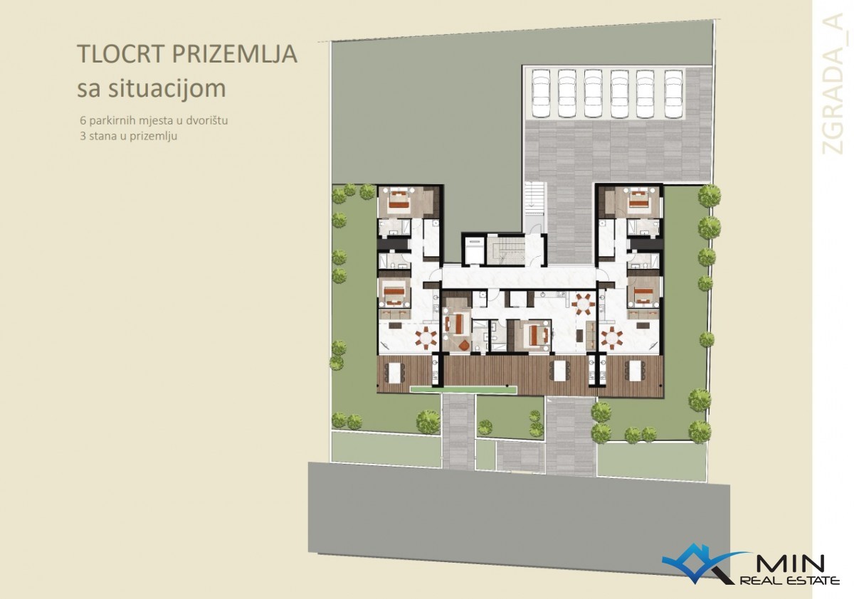 Lussuoso appartamento con giardino a Cittanova ( aA1 )