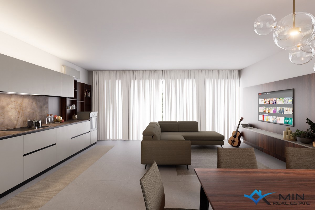 Lussuoso appartamento con ampio giardino a Cittanova (bA1)