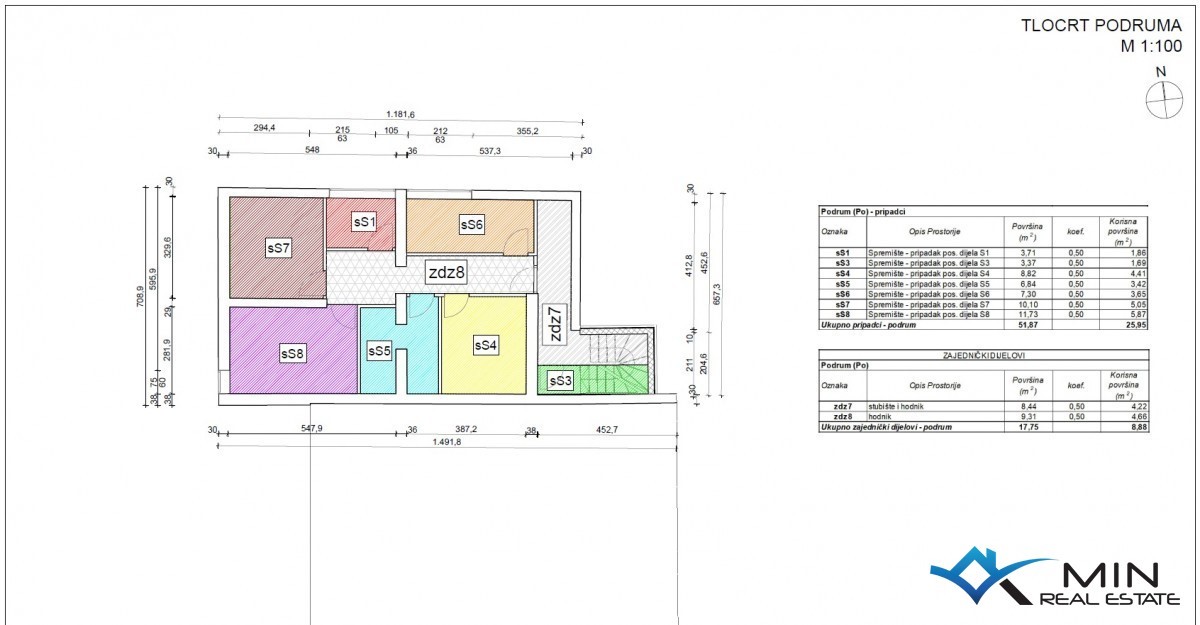 Apartamento con vista mare a Cittanova ( S7 )