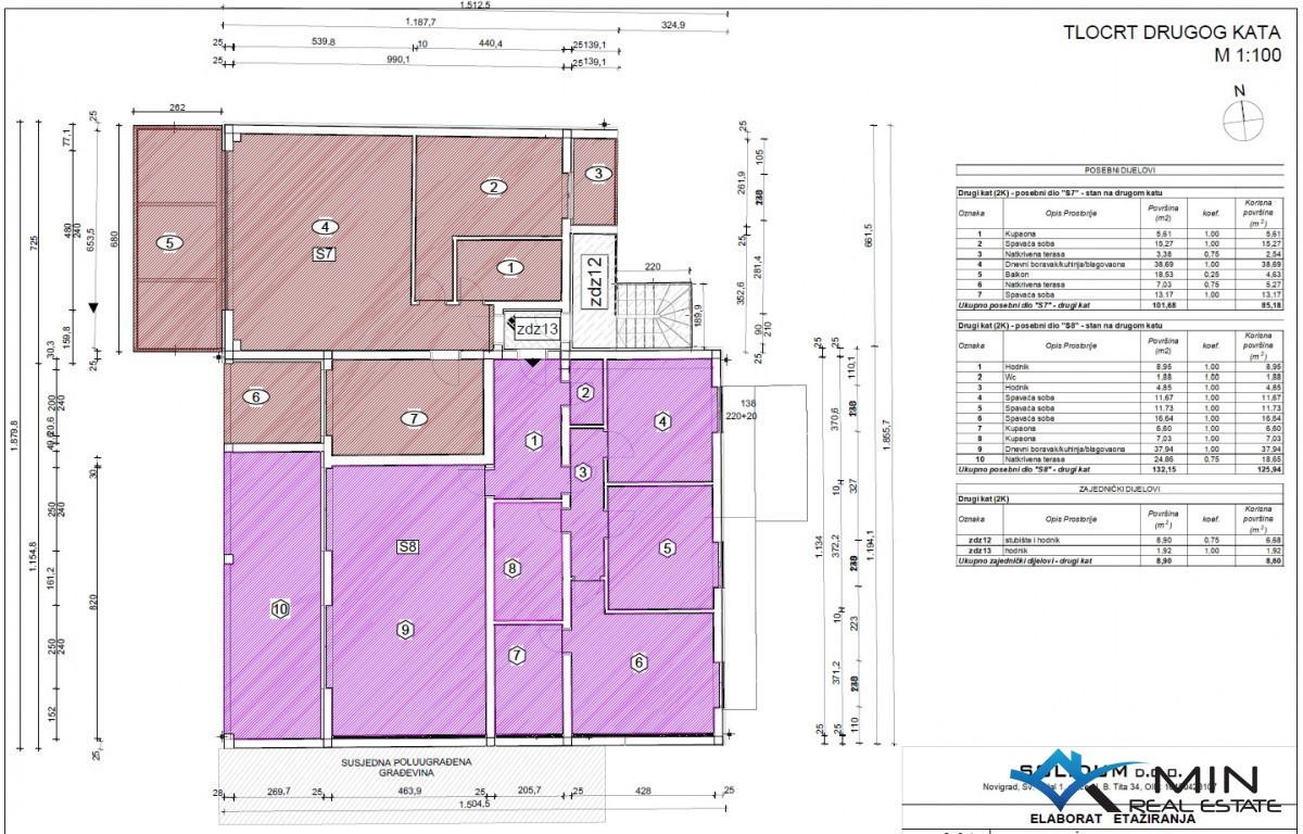 Apartamento con vista mare a Cittanova ( S7 )