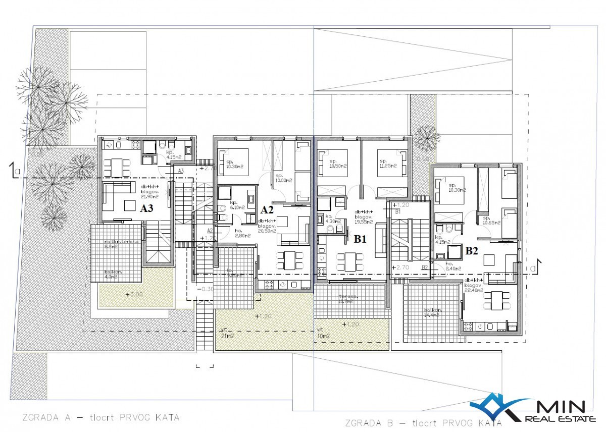 Appartamento in costruzione vicino a Umago (B1)