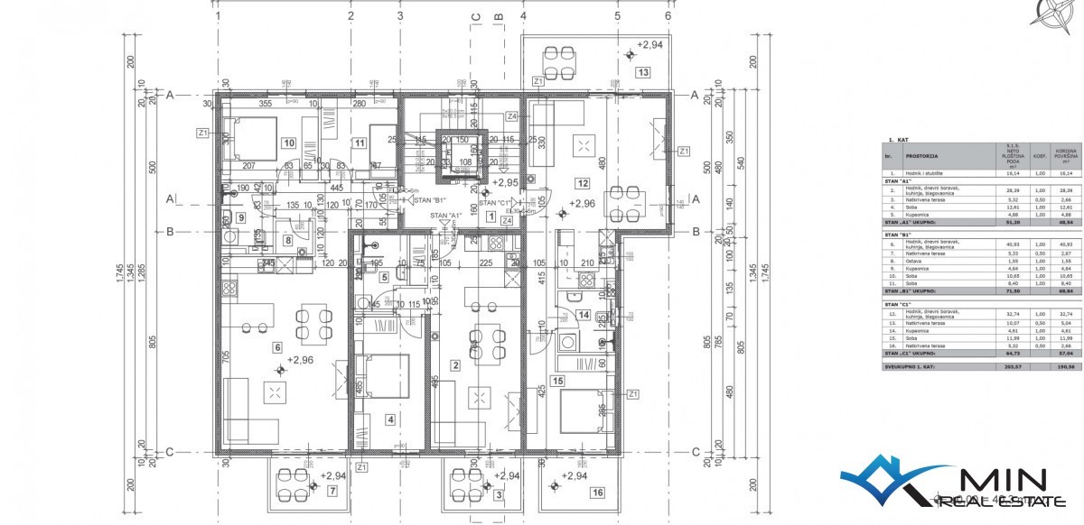 Attraente appartamento di nuova costruzione nelle vicinanze di Cittanova