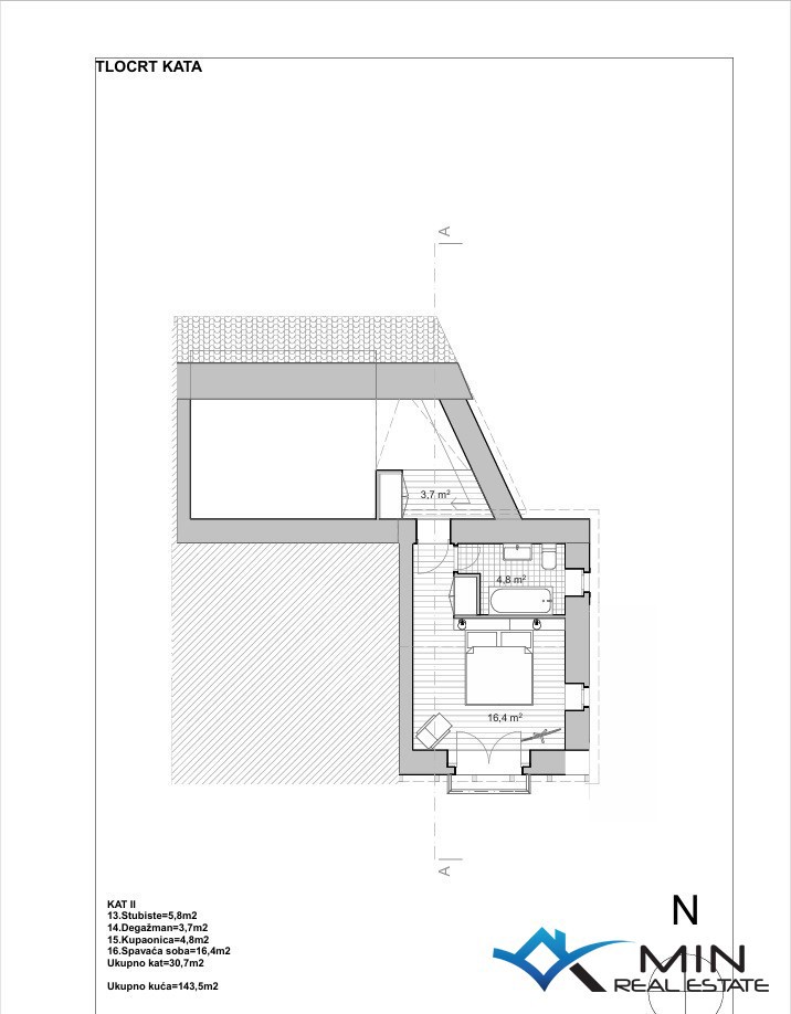 Casa istriana in pietra da ristrutturare vicino a Pinguente