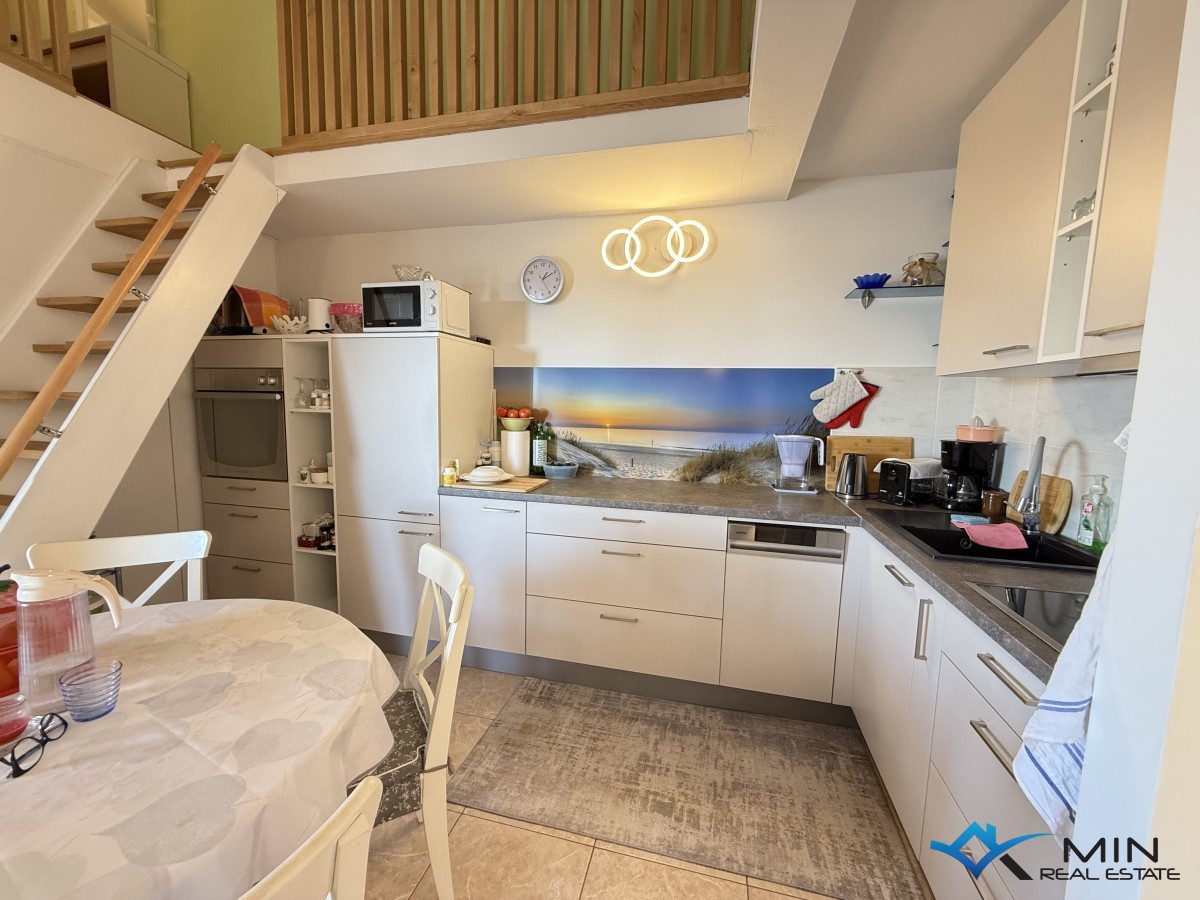 Spazioso appartamento con vista mare a Cittanova